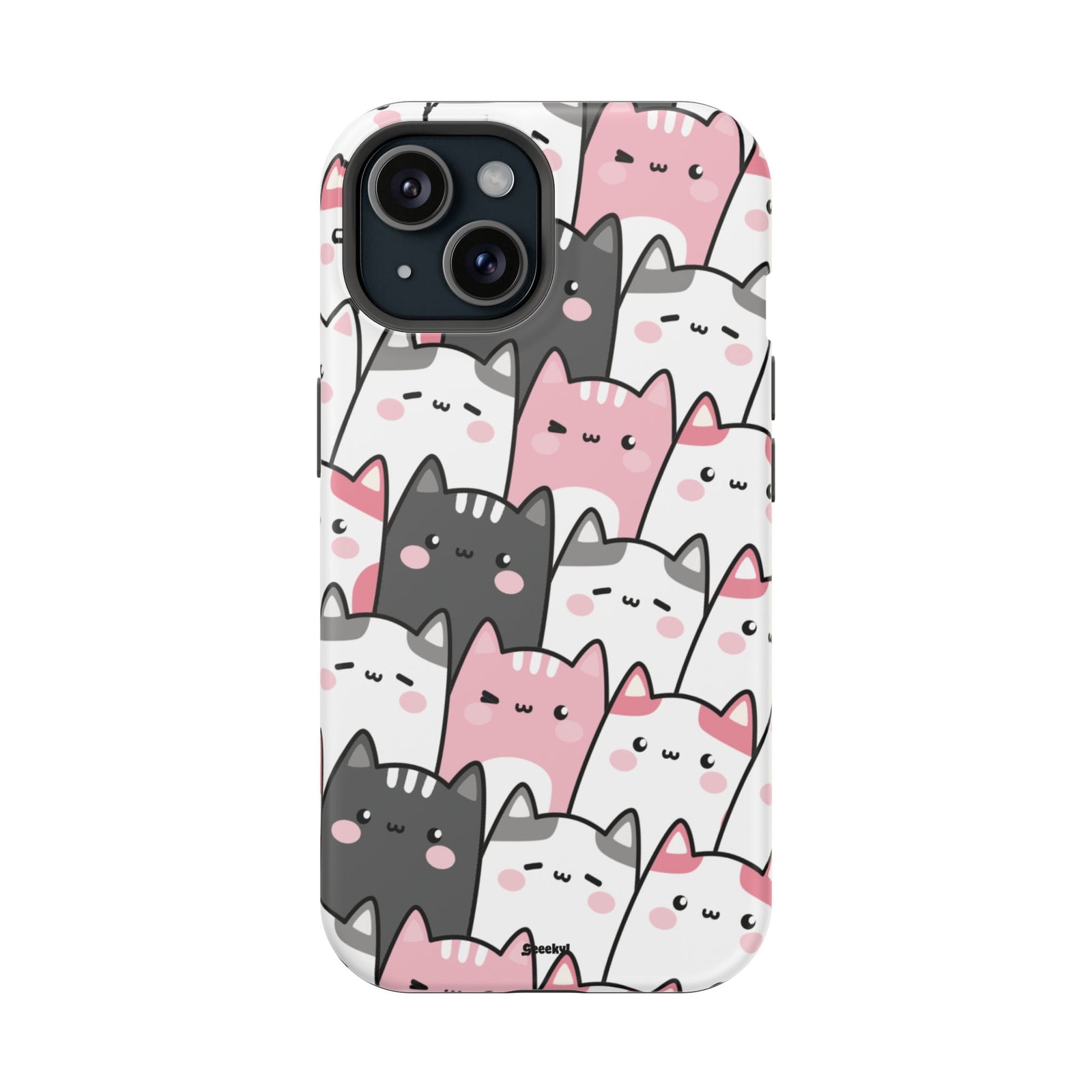 Chubby Cat Mega Cuddle – Magnetic Tough iPhone Case