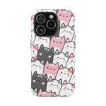 Chubby Cat Mega Cuddle – Magnetic Tough iPhone Case