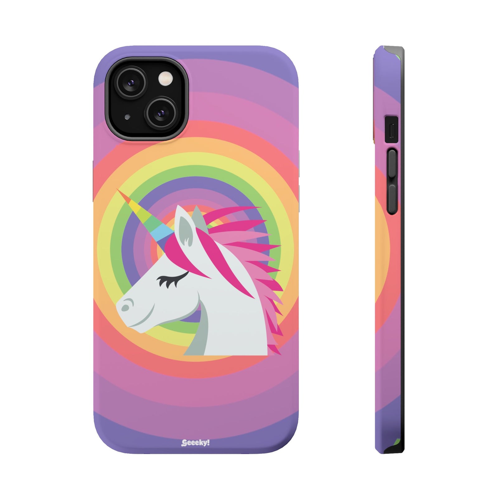 Unicorn’s Rainbow Radiance – Magnetic Tough iPhone Case