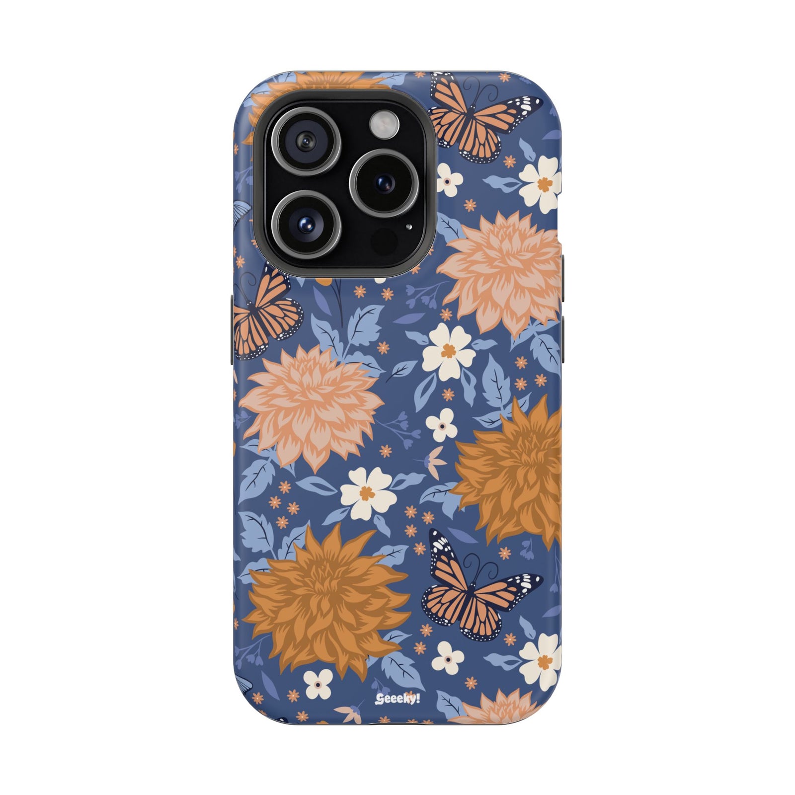 Floral Bliss – Magnetic Tough iPhone Case