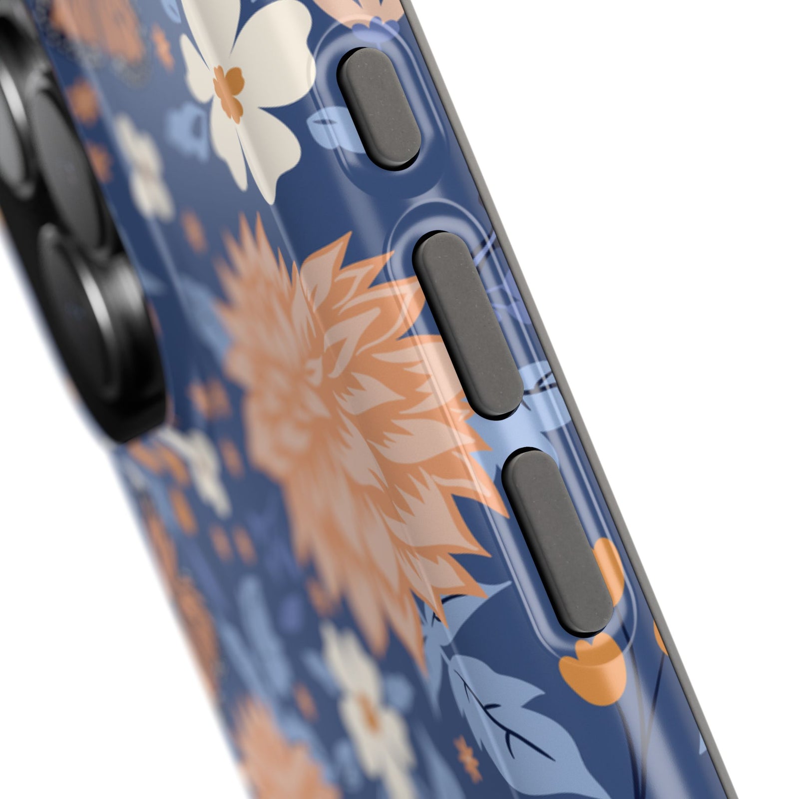 Floral Bliss – Magnetic Tough iPhone Case