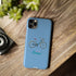 Riding in Blue – Slim iPhone Case