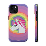 Unicorn’s Rainbow Radiance – Magnetic Tough iPhone Case