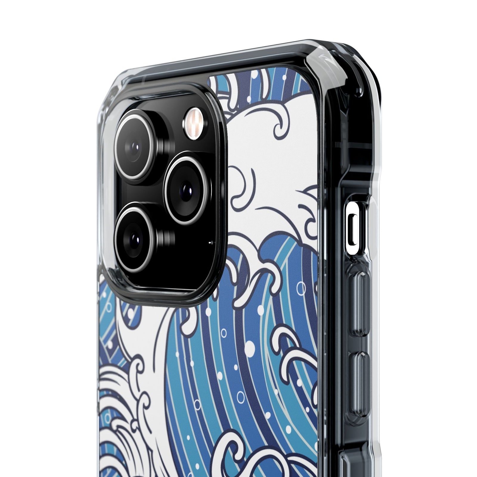 Umi-Nami – Japanese Wave - Magnetic Clear iPhone Case