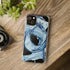 Aqua Surge - Magnetic Clear iPhone Case