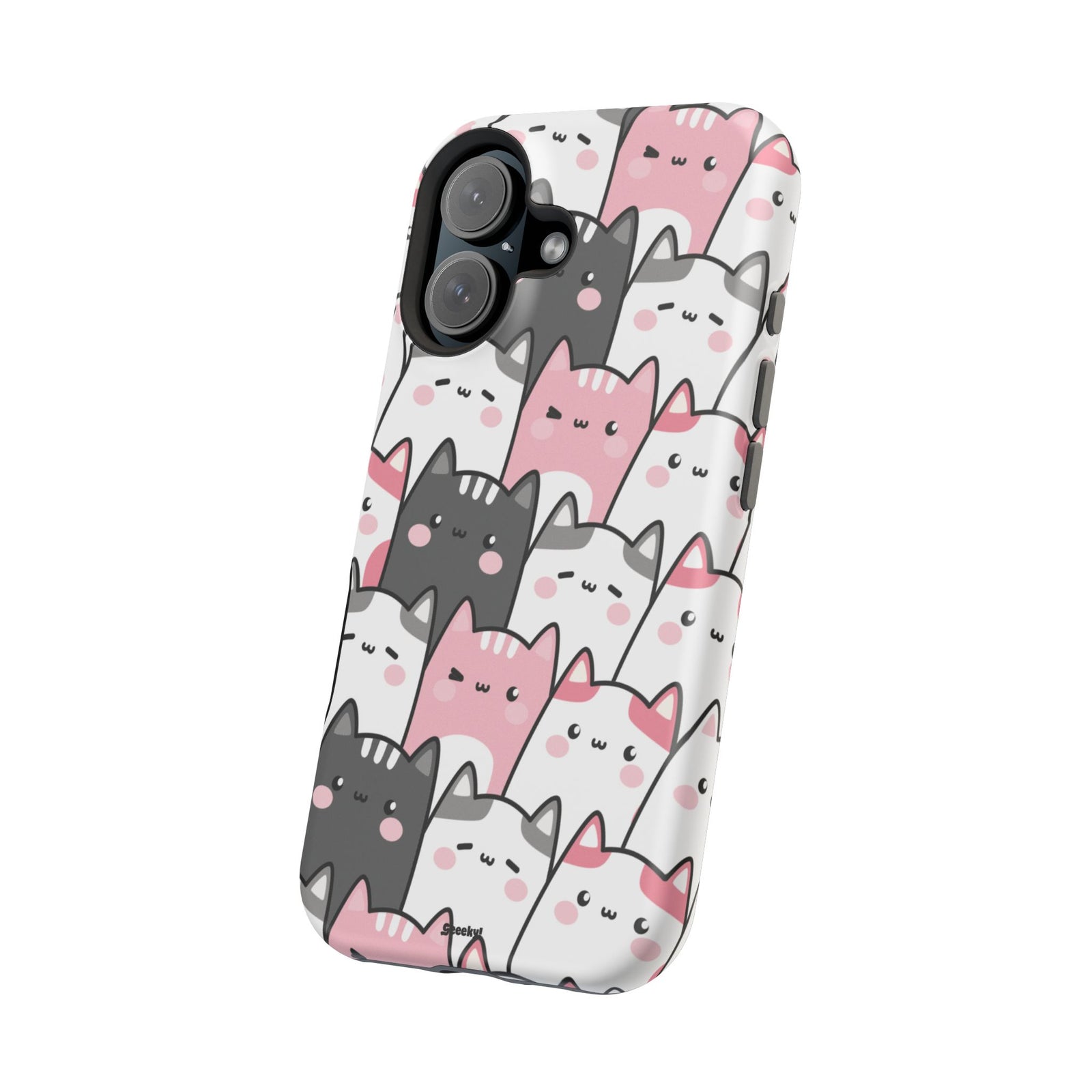 Chubby Cat Mega Cuddle – Magnetic Tough iPhone Case