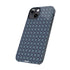 Blue Geometric Bliss – Slim iPhone Case