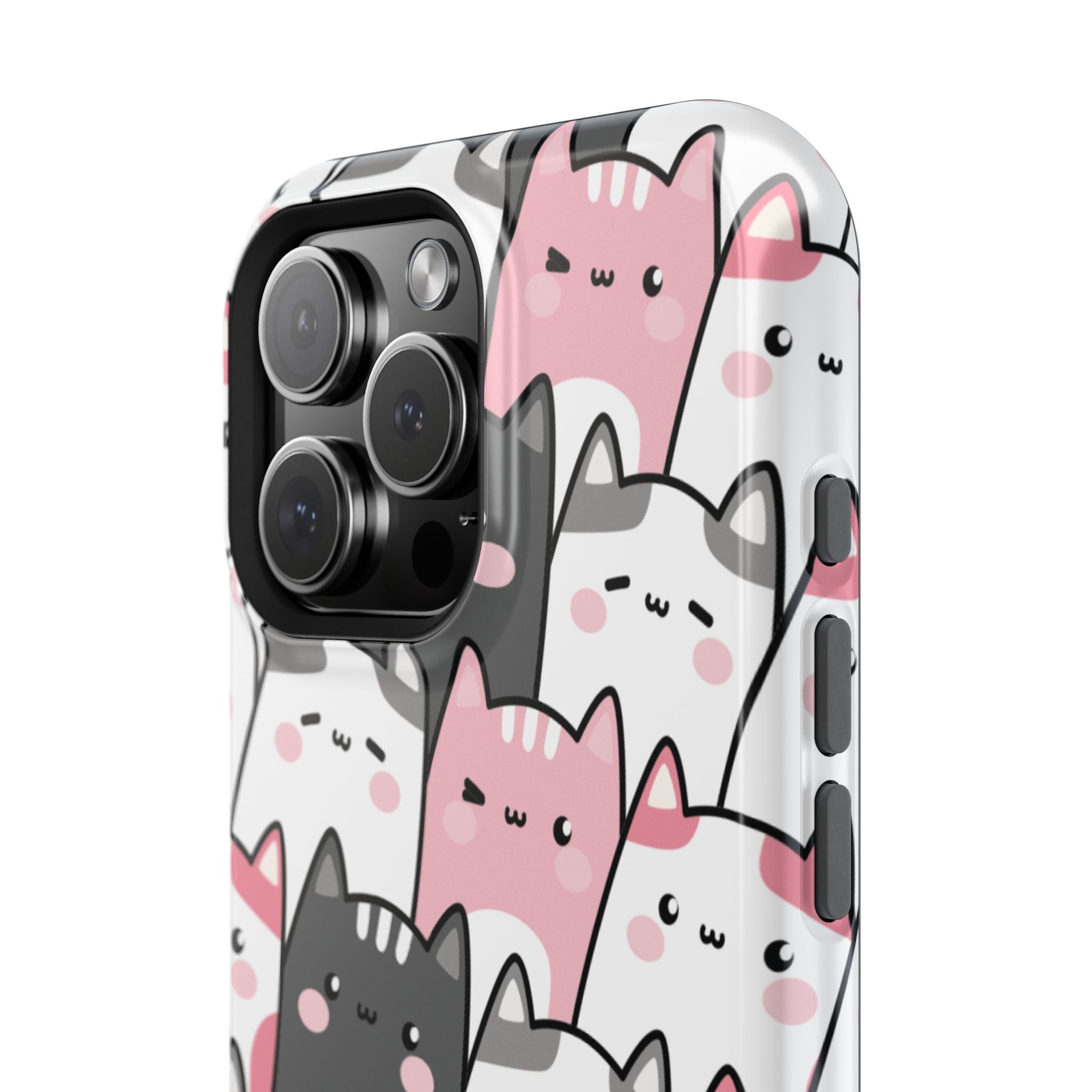 Chubby Cat Mega Cuddle – Magnetic Tough iPhone Case