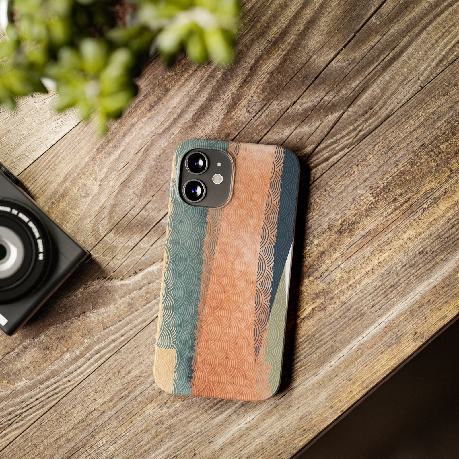 Seigaiha Abstract – Slim iPhone Case