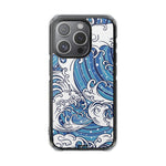 Umi-Nami – Japanese Wave - Magnetic Clear iPhone Case