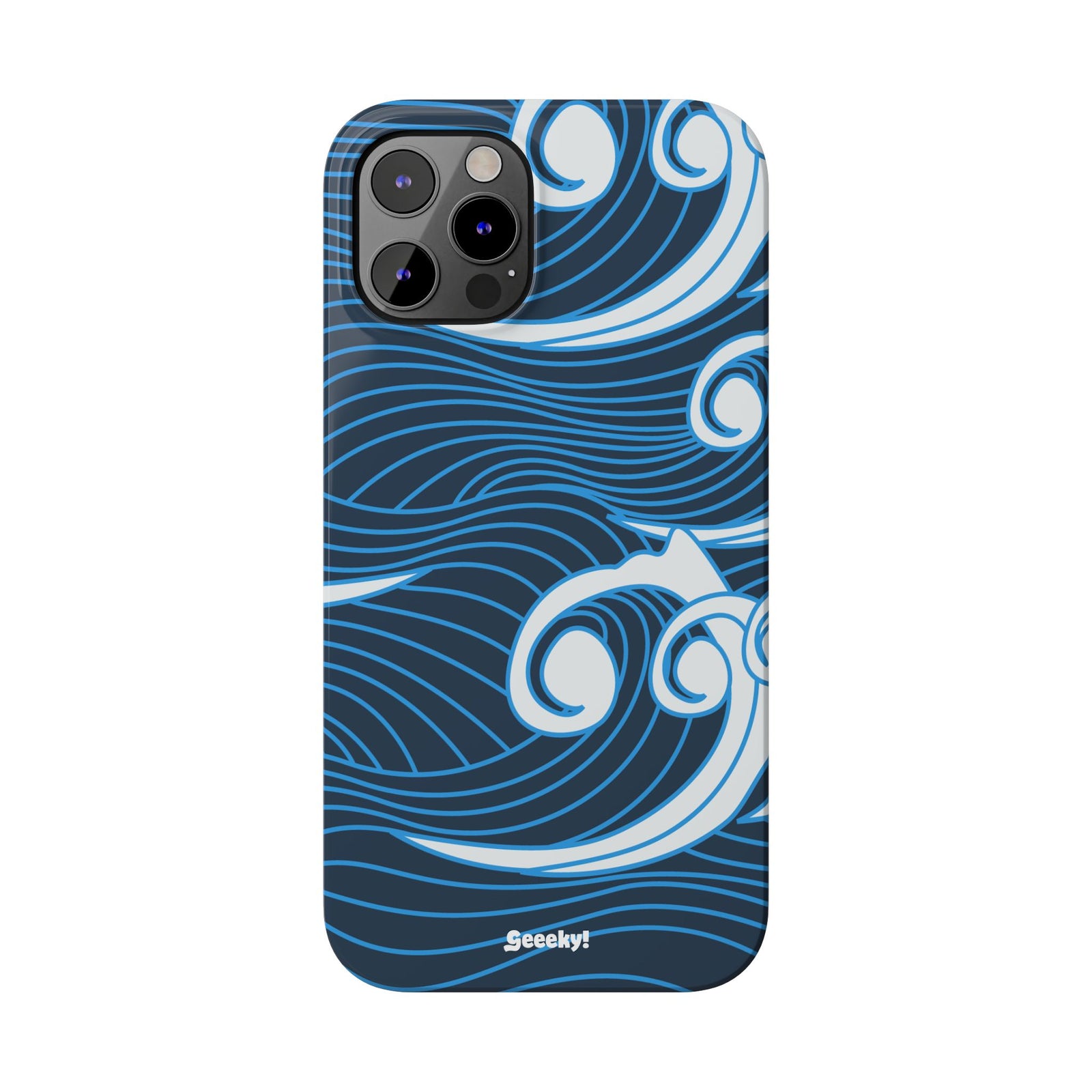 Ocean Waves – Slim Japanese Art Phone Case