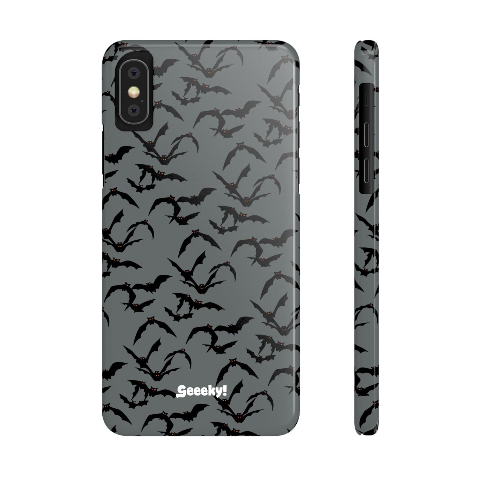 Bat Swarm -  Slim Halloween Phone Case