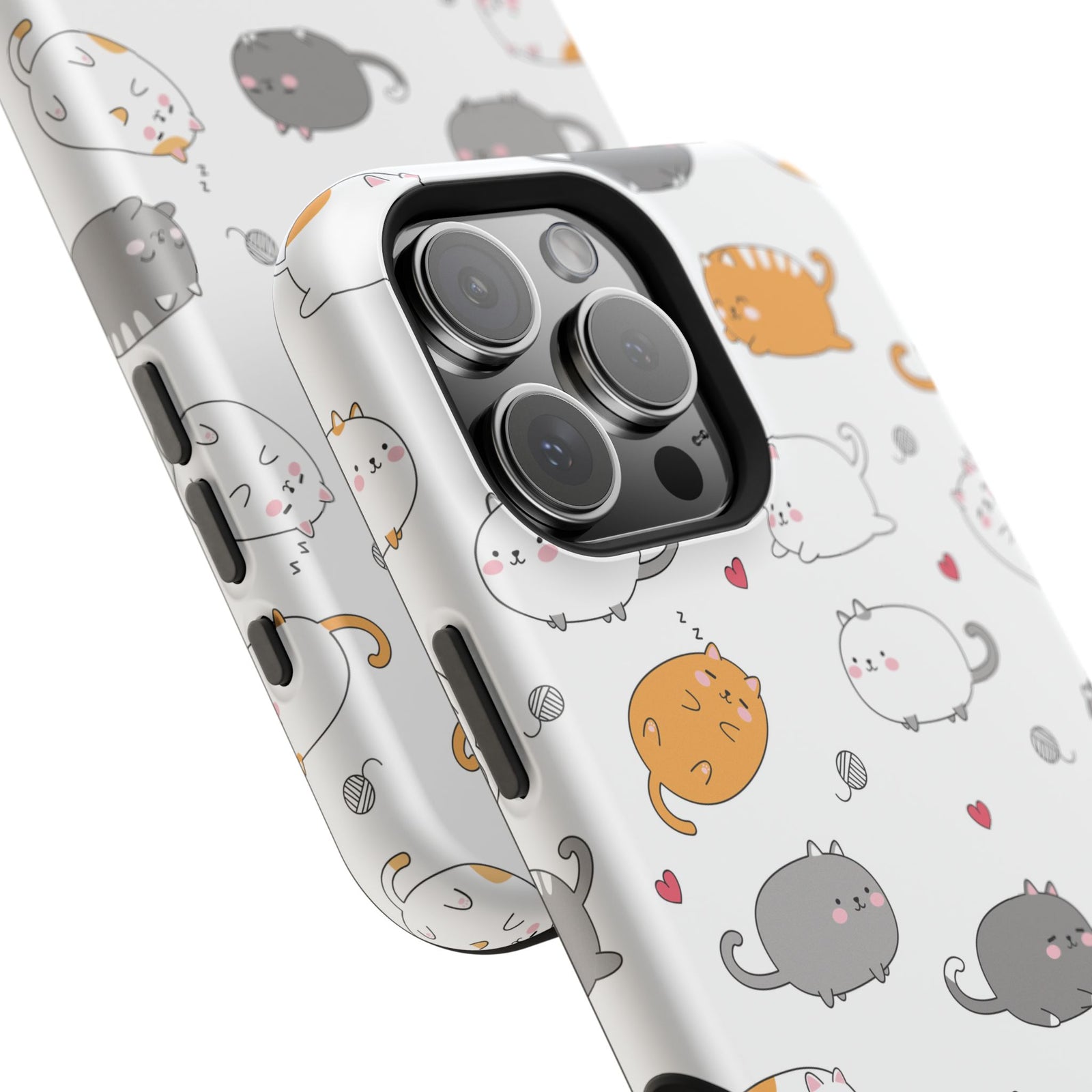 Chubby Cat Cuddle – Magnetic Tough iPhone Case