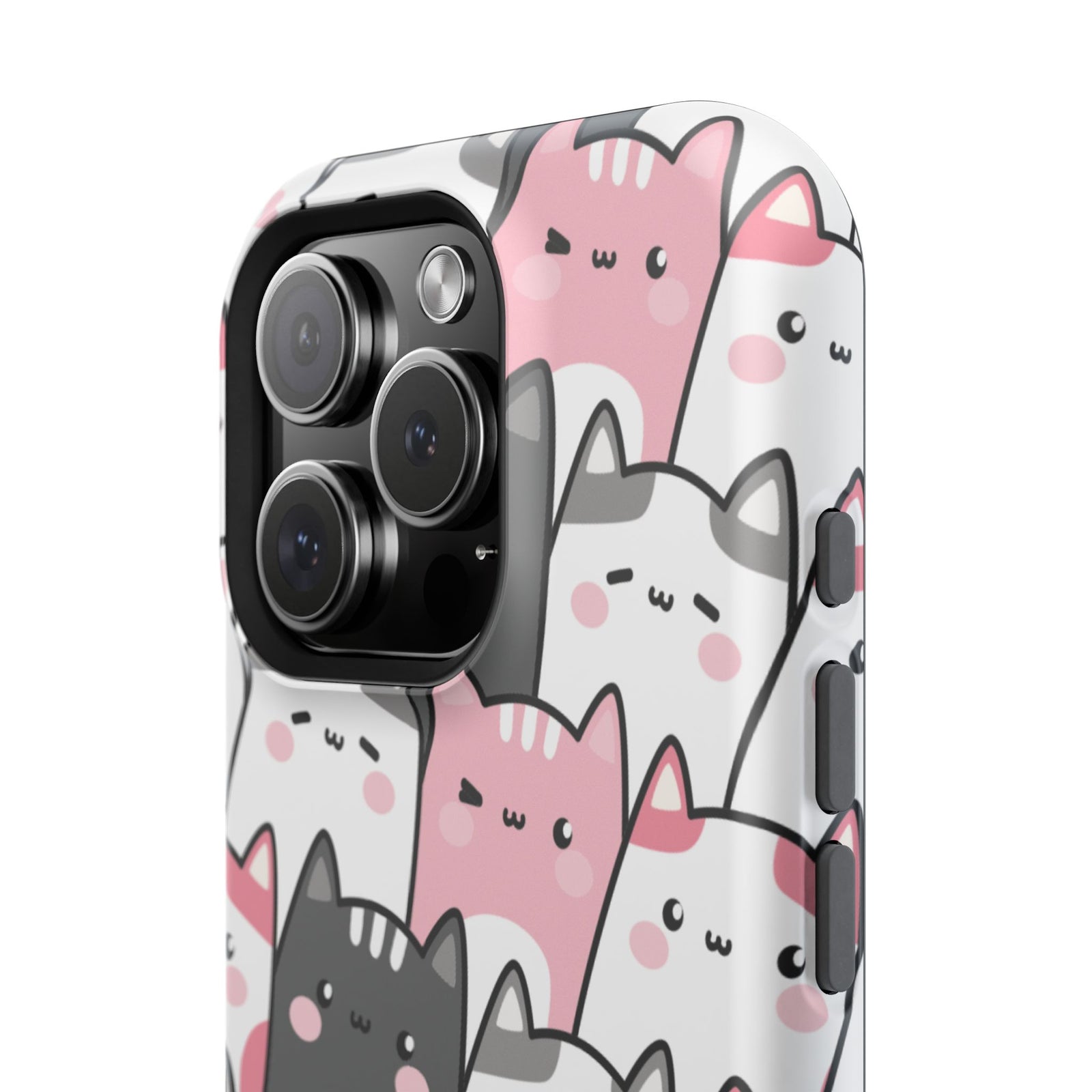 Chubby Cat Mega Cuddle – Magnetic Tough iPhone Case