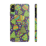 Joyful Christmas Trees – Slim iPhone Case