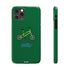 Riding in Racing Green – Slim iPhone Case