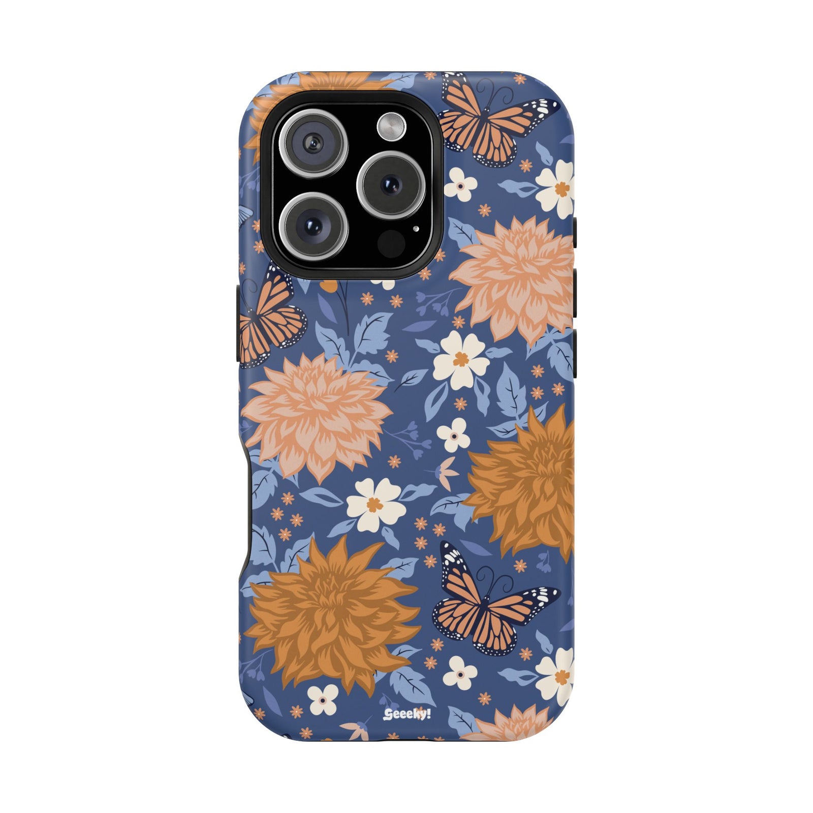 Floral Bliss – Magnetic Tough iPhone Case