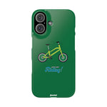 Riding in Racing Green – Slim iPhone Case