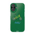 Riding in Racing Green – Slim iPhone Case