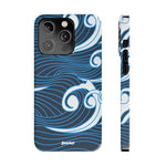 Ocean Waves – Slim Japanese Art Phone Case