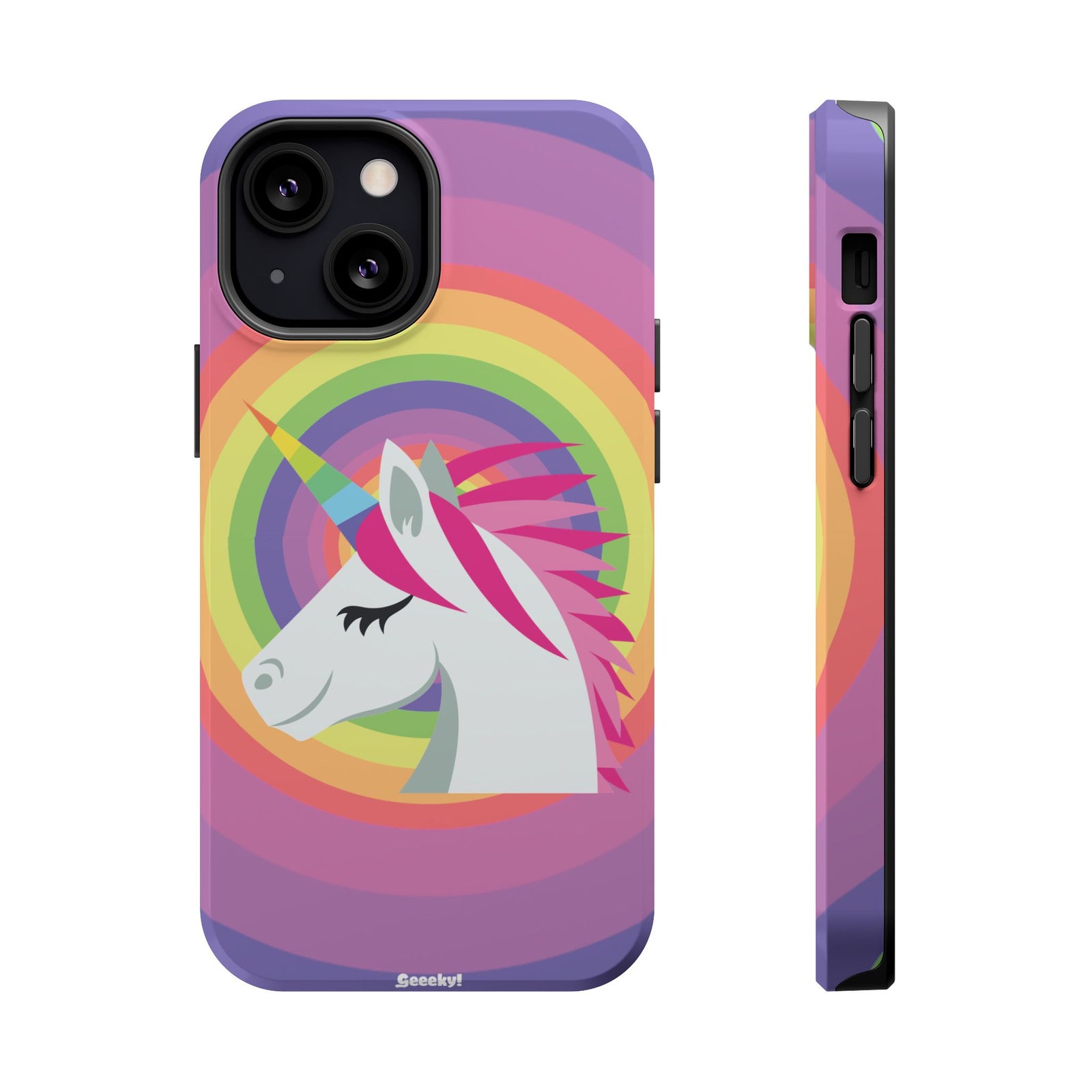 Unicorn’s Rainbow Radiance – Magnetic Tough iPhone Case