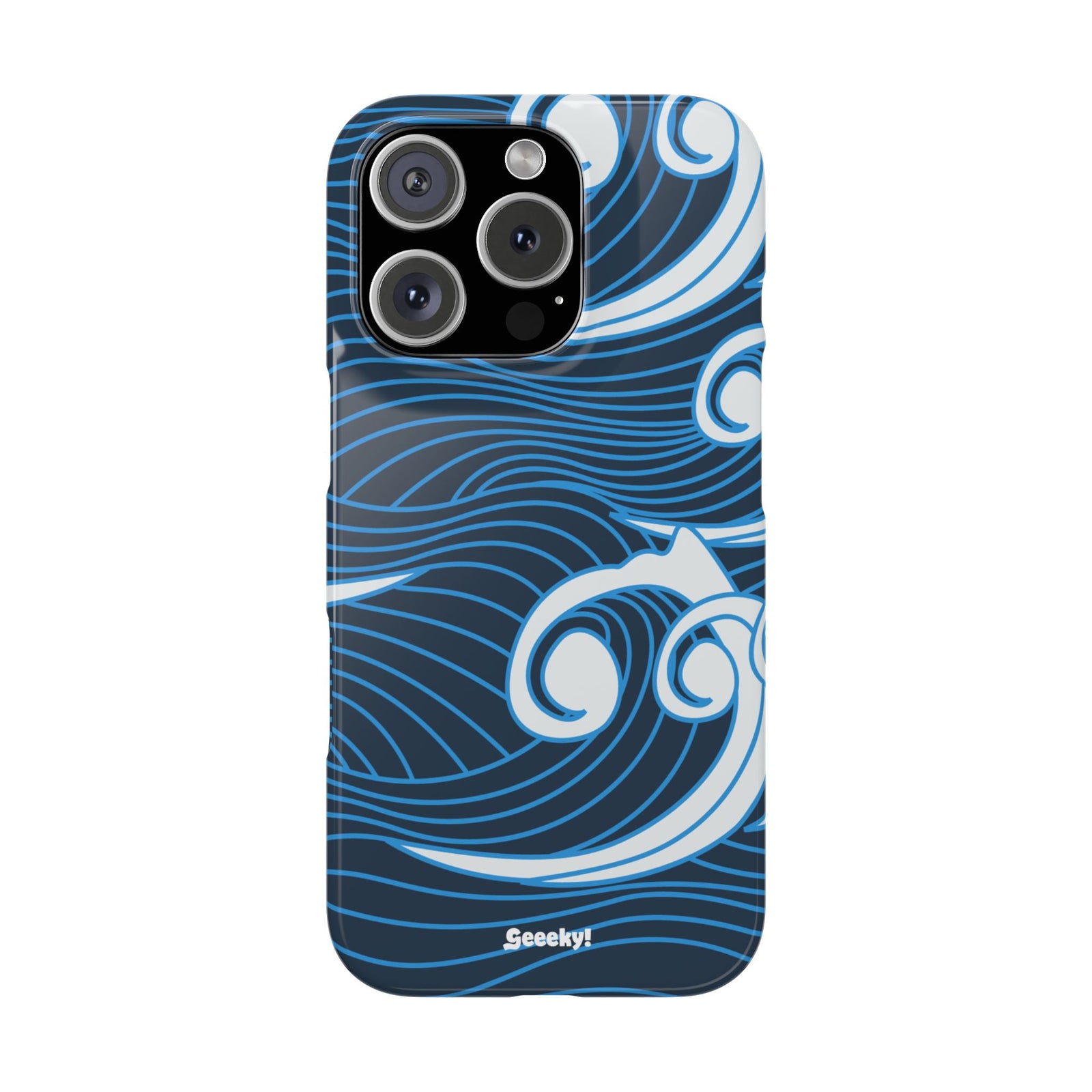 Ocean Waves – Slim Japanese Art Phone Case