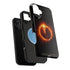 Red Solar Flare – Magnetic Tough iPhone Case