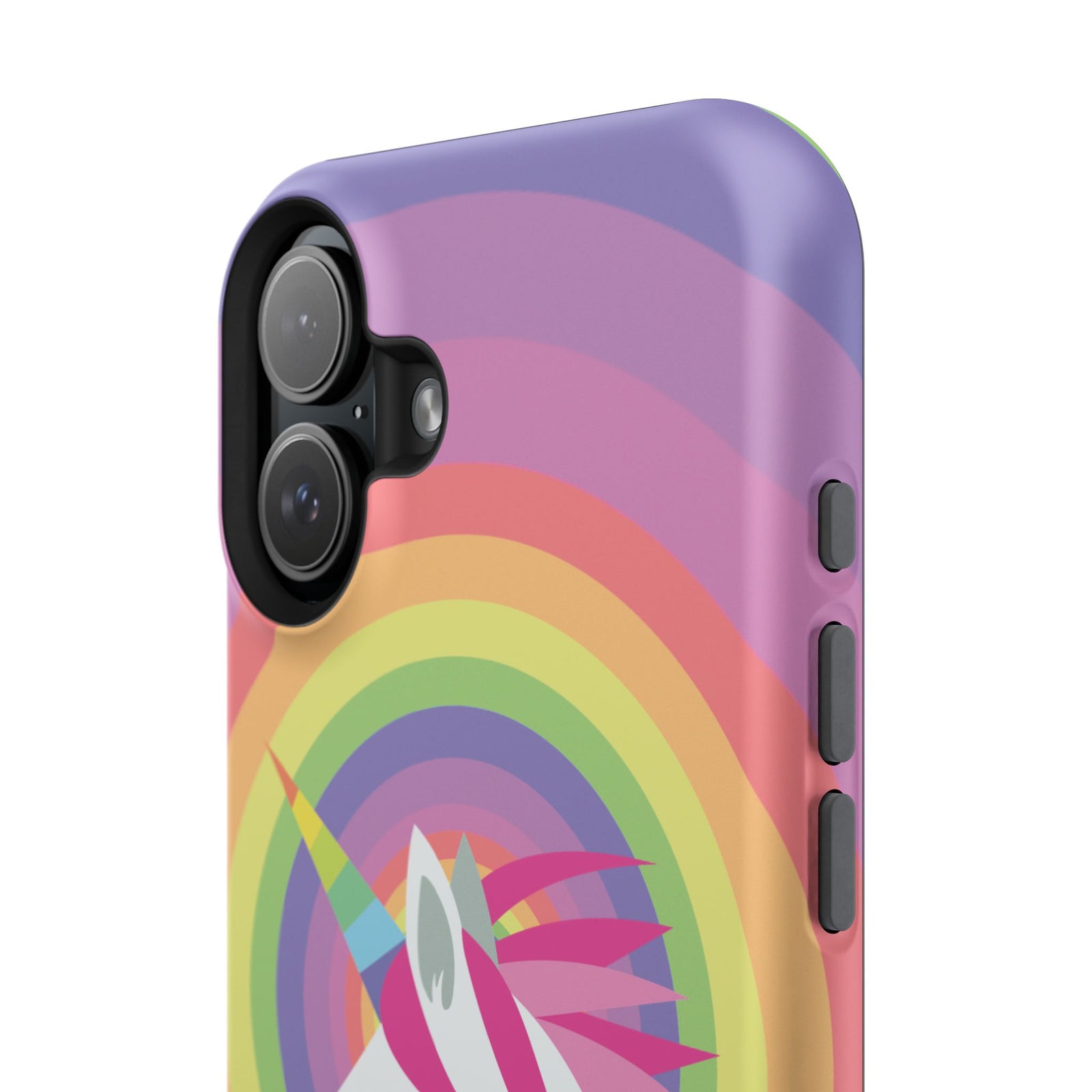 Unicorn’s Rainbow Radiance – Magnetic Tough iPhone Case