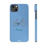 Riding in Blue – Slim iPhone Case