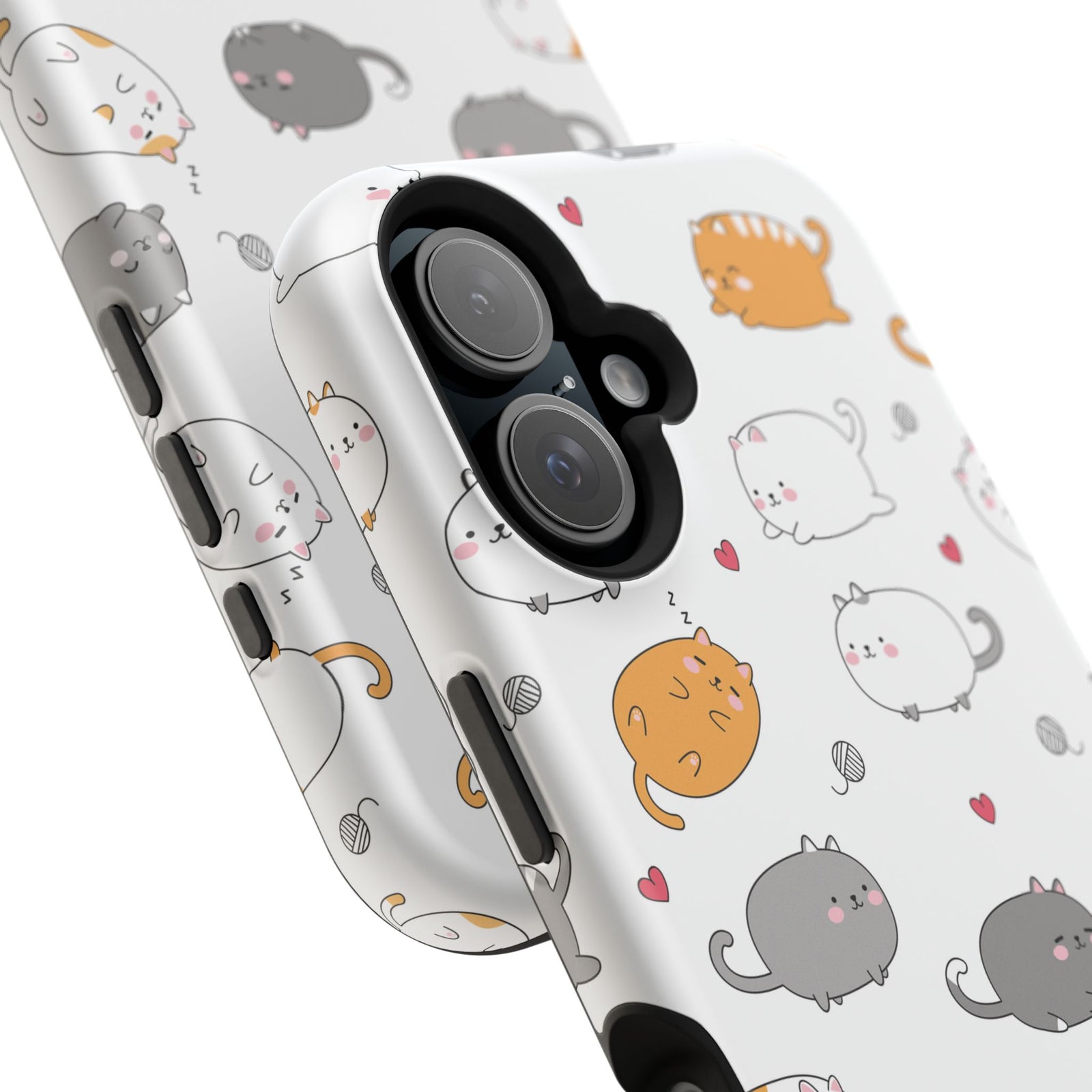 Chubby Cat Cuddle – Magnetic Tough iPhone Case