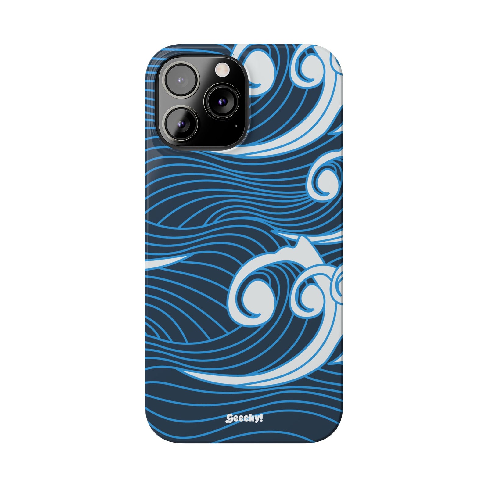 Ocean Waves – Slim Japanese Art Phone Case