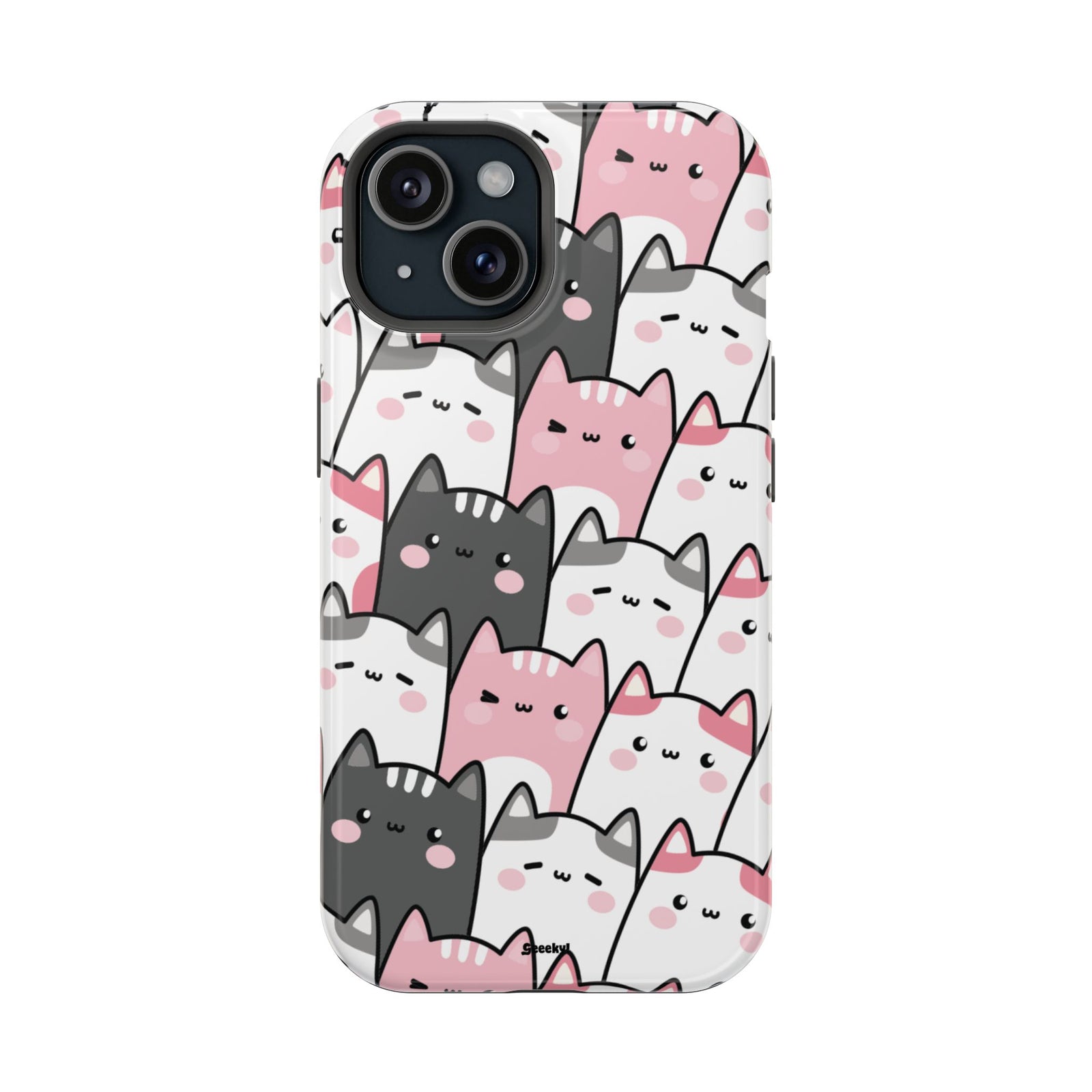 Chubby Cat Mega Cuddle – Magnetic Tough iPhone Case