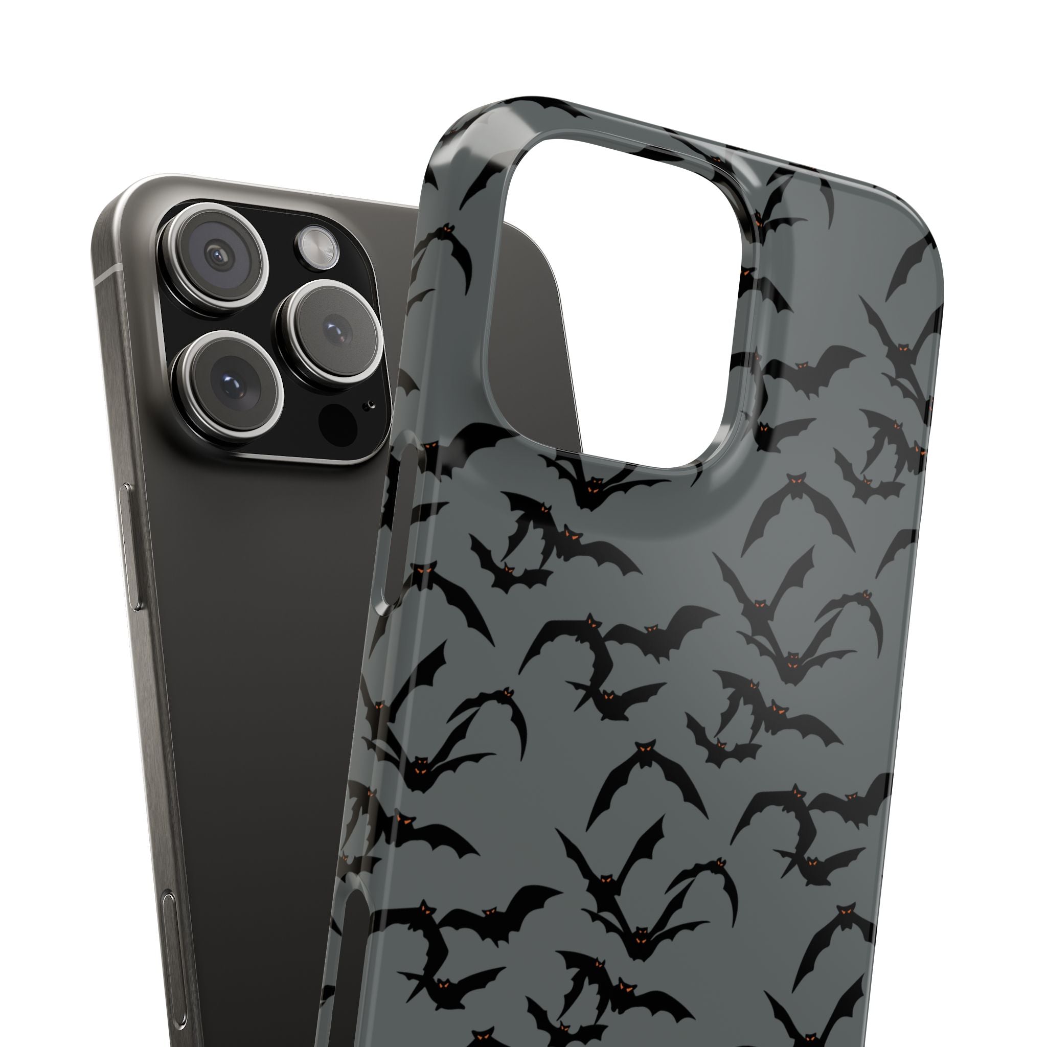 Bat Swarm -  Slim Halloween Phone Case