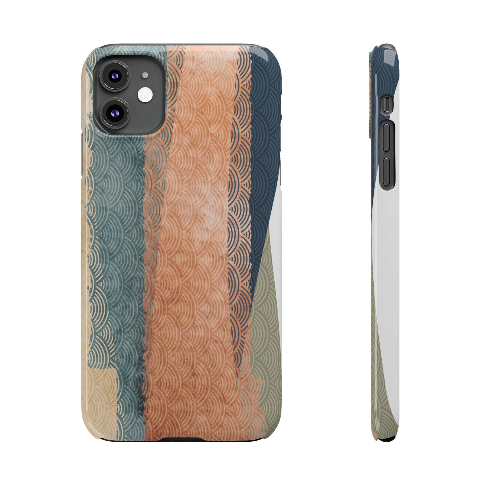 Seigaiha Abstract – Slim iPhone Case