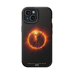 Red Solar Flare – Magnetic Tough iPhone Case