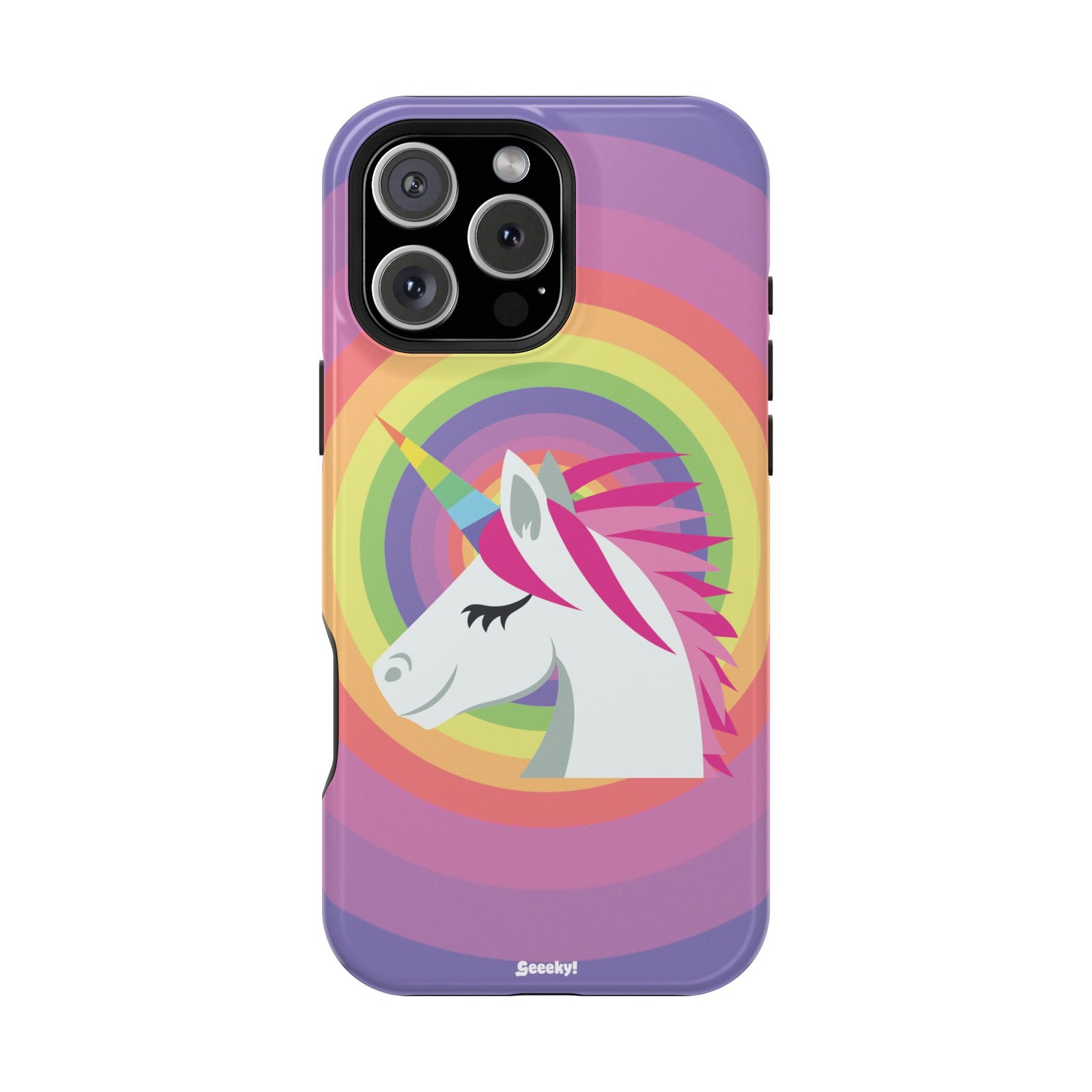 Unicorn’s Rainbow Radiance – Magnetic Tough iPhone Case