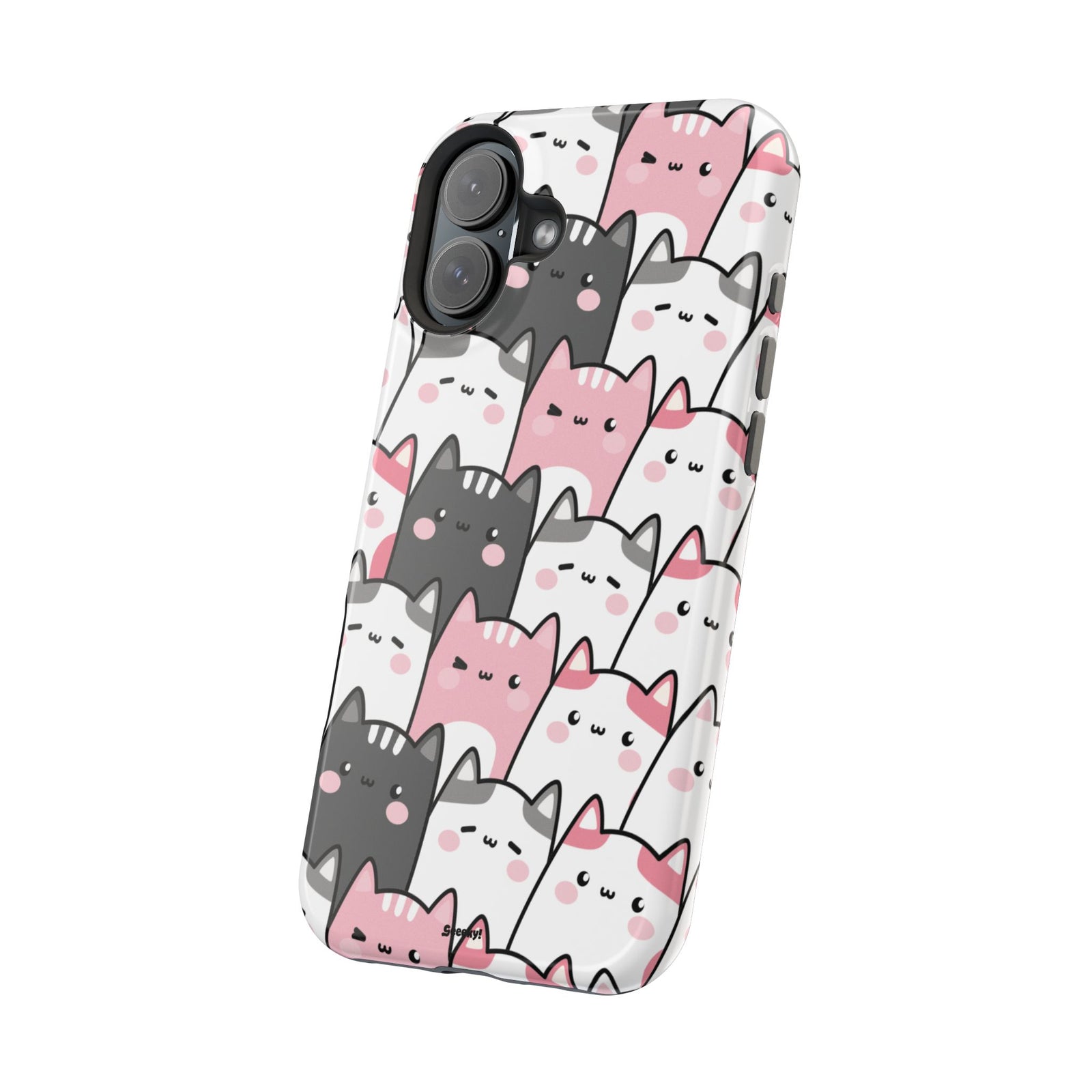 Chubby Cat Mega Cuddle – Magnetic Tough iPhone Case