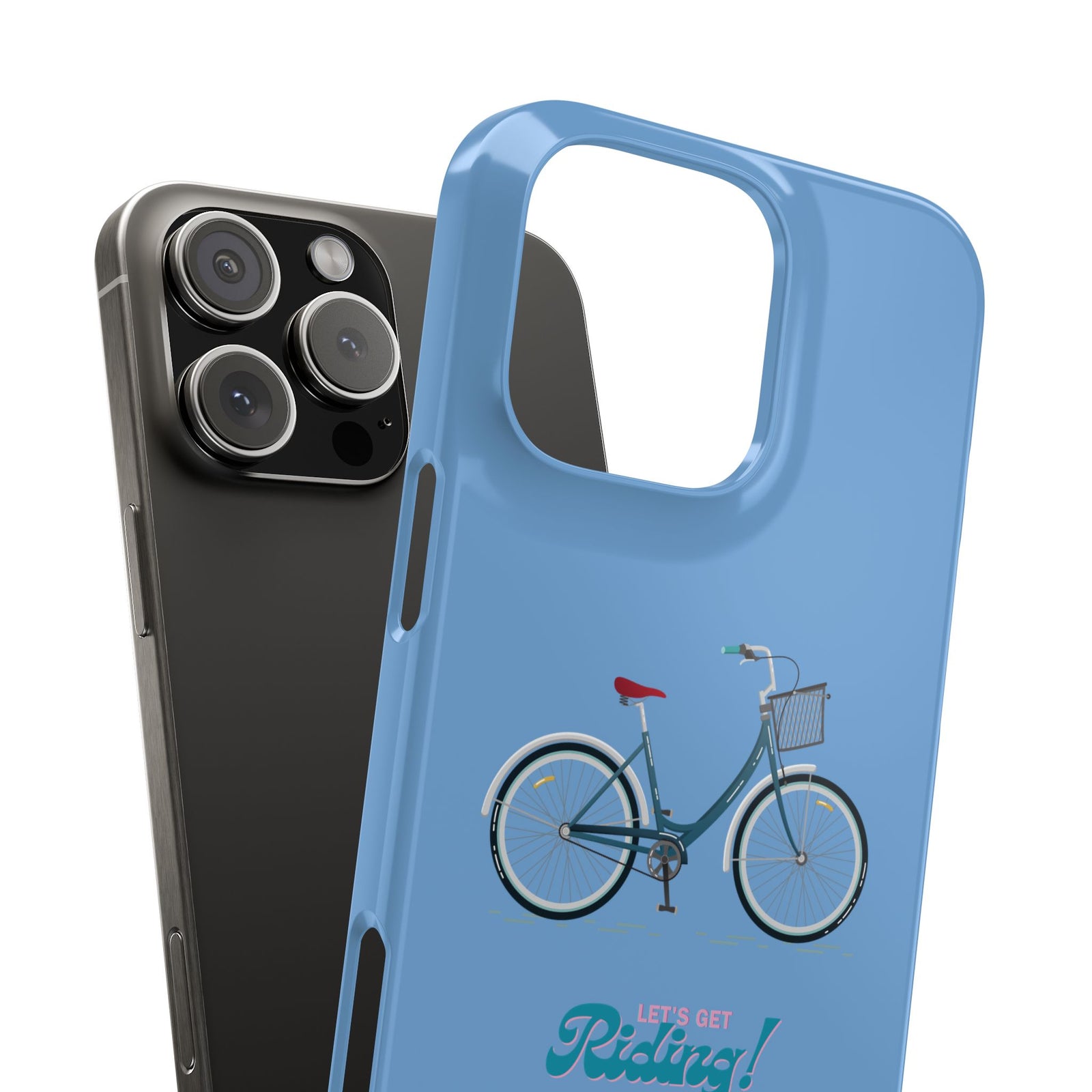 Riding in Blue – Slim iPhone Case