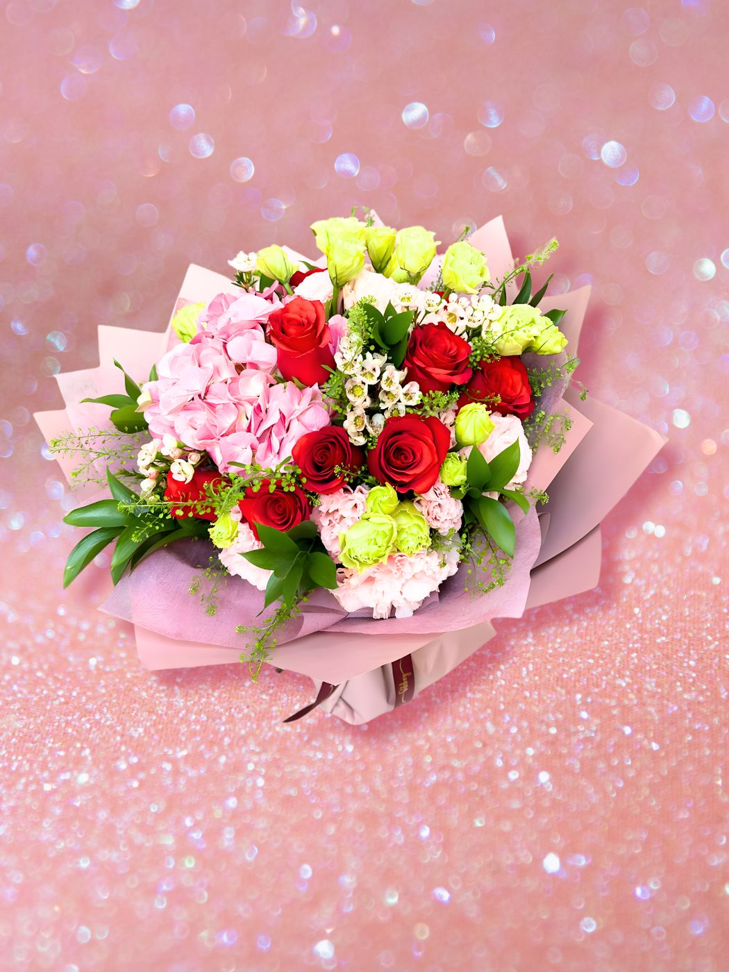 Valentine’s Day Flower Bouquets – Rosy Promise