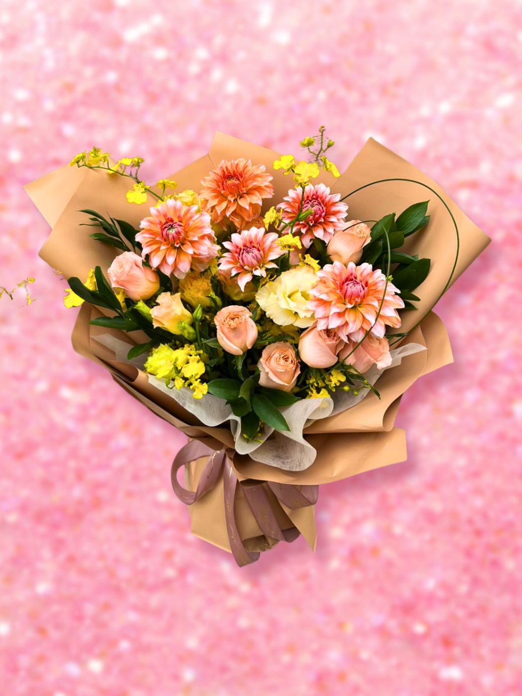 Valentine’s Day Flower Bouquets – Sunlit Blossom