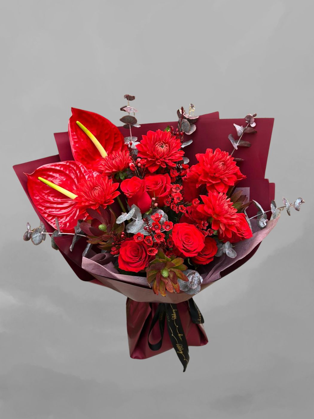 Valentine’s Day Flower Bouquets - Velvet Passion